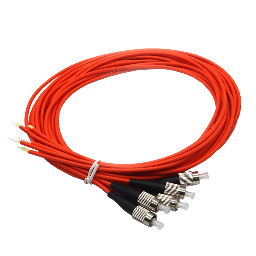 Multimode single core fiber FC pigtail